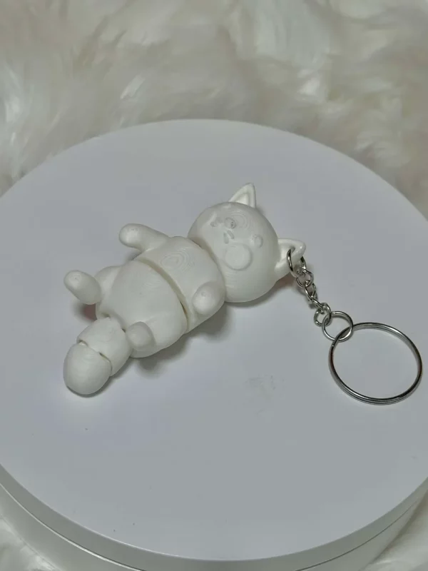 Articulated Cat keychain