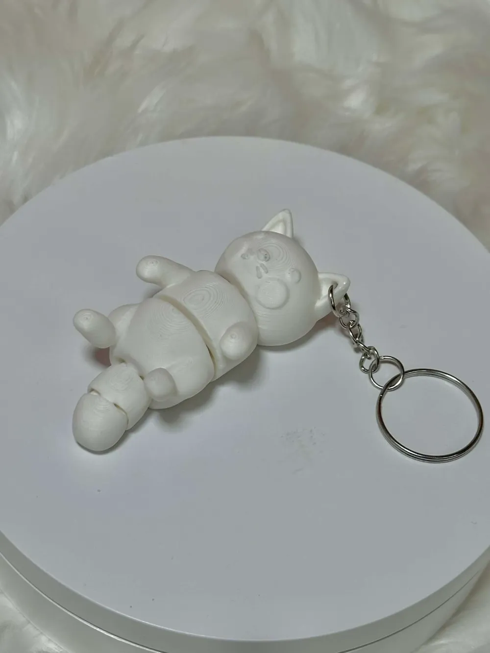 Articulated Cat keychain